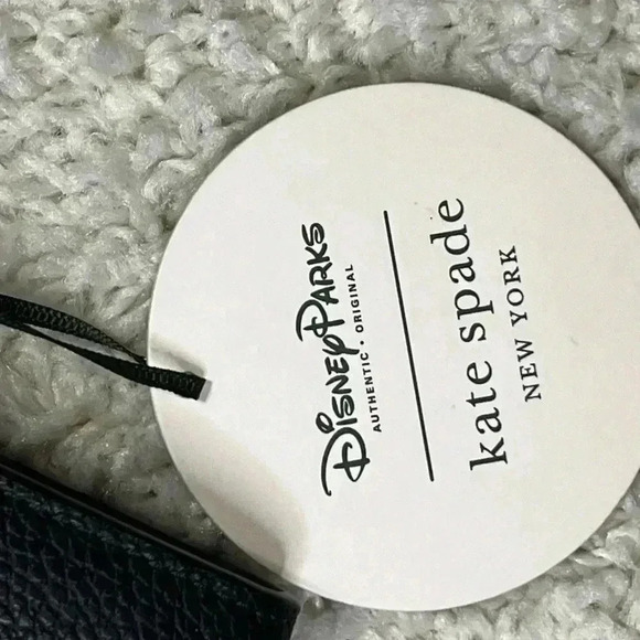 KATE SPADE DISNEY PARKS MINNIE MOUSE LEATHER WALLET CROSSBODY BAG NWT - Picture 3 of 13